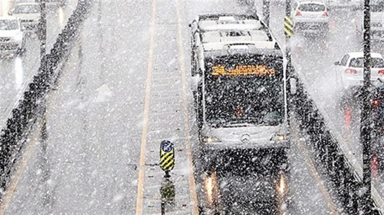 İstanbul’da Kar Yağışı Başladı