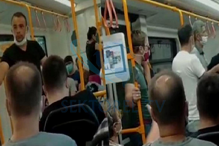 Maskesiz Metroya Bindi, Harekatçıyım Dedi