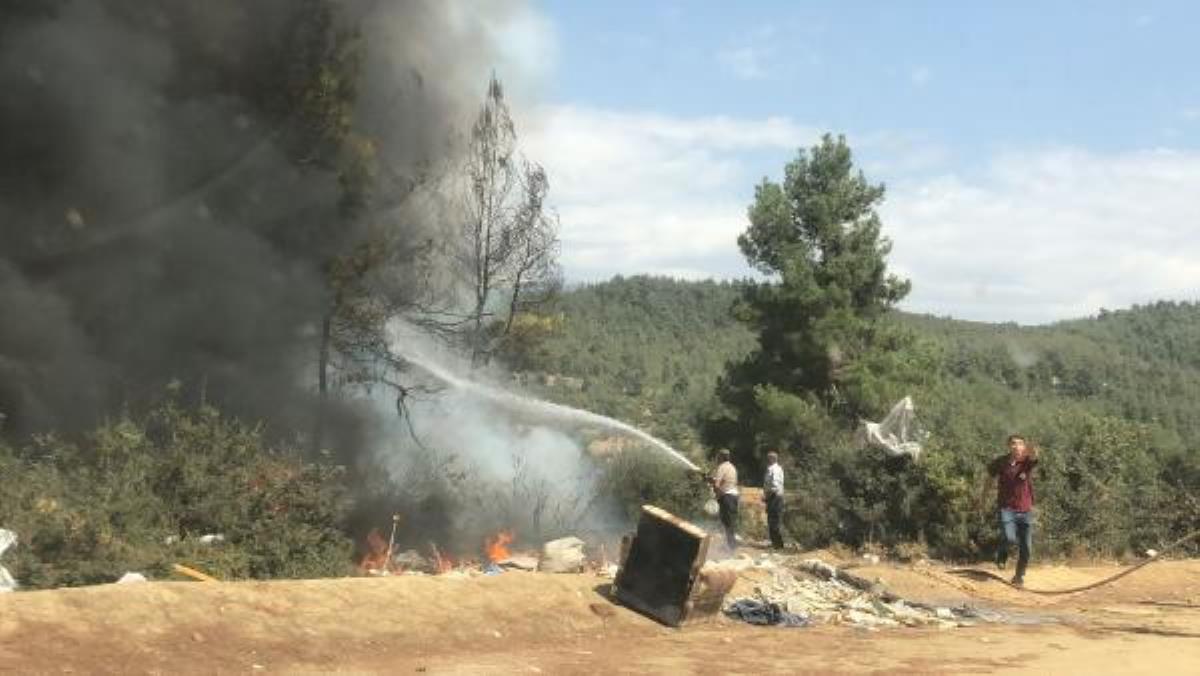 Bursa‘ da 2 Ayrı Yerde Çöplük Yangını !