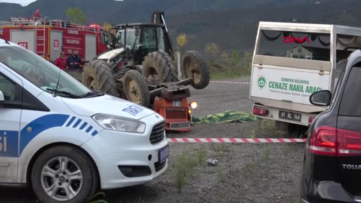 Düzce‘ de Traktörle Drift Yapan Gençler Kaza Yaptı !