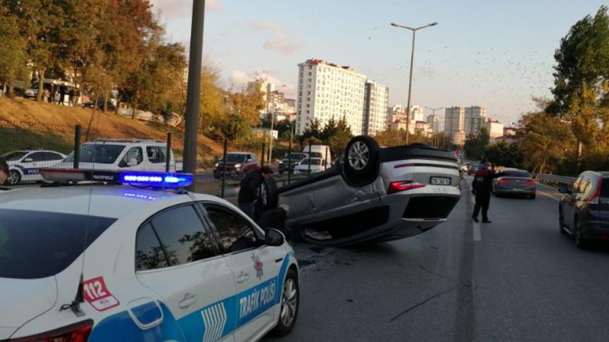 Kartal’da Trafik Kazası! 1 Yaralı