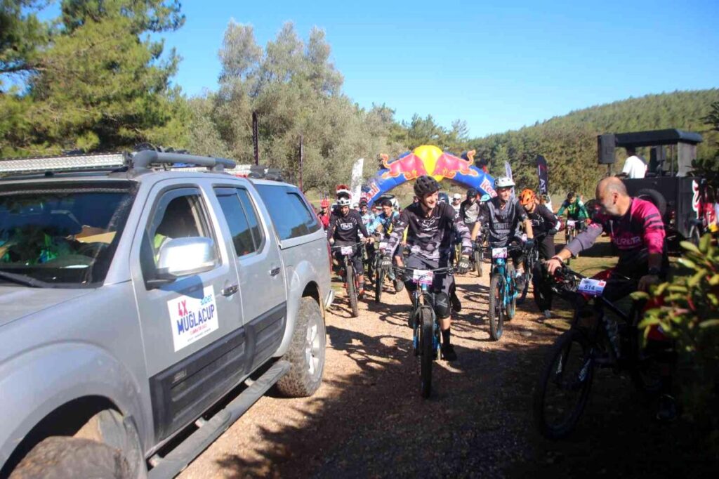 Bodrum‘ da Dağ Bisikletleri Yarıştı..!!