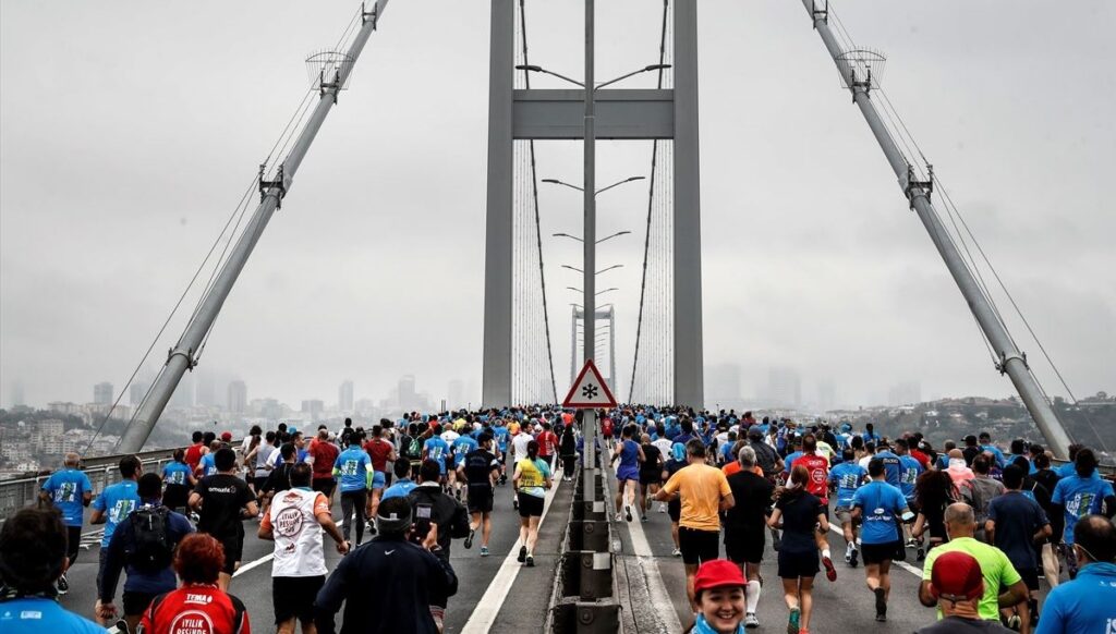 İstanbul Maratonu‘ ndan Çok Renkli Görüntüler..!