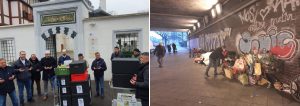 Berlin’de DİTİB gönüllüleri yüzlerce kişiye sıcak yemek dağıtıyor