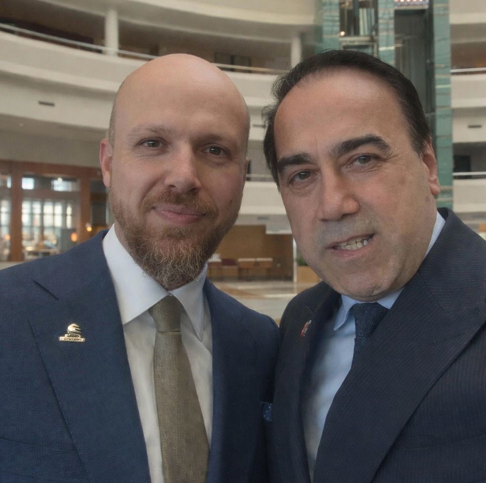 ATİK GENEL BAŞKANI AZİZ ŞAHİN SAYIN BİLAL ERDOĞAN İLE DİKKAT ÇEKEN TEMAS