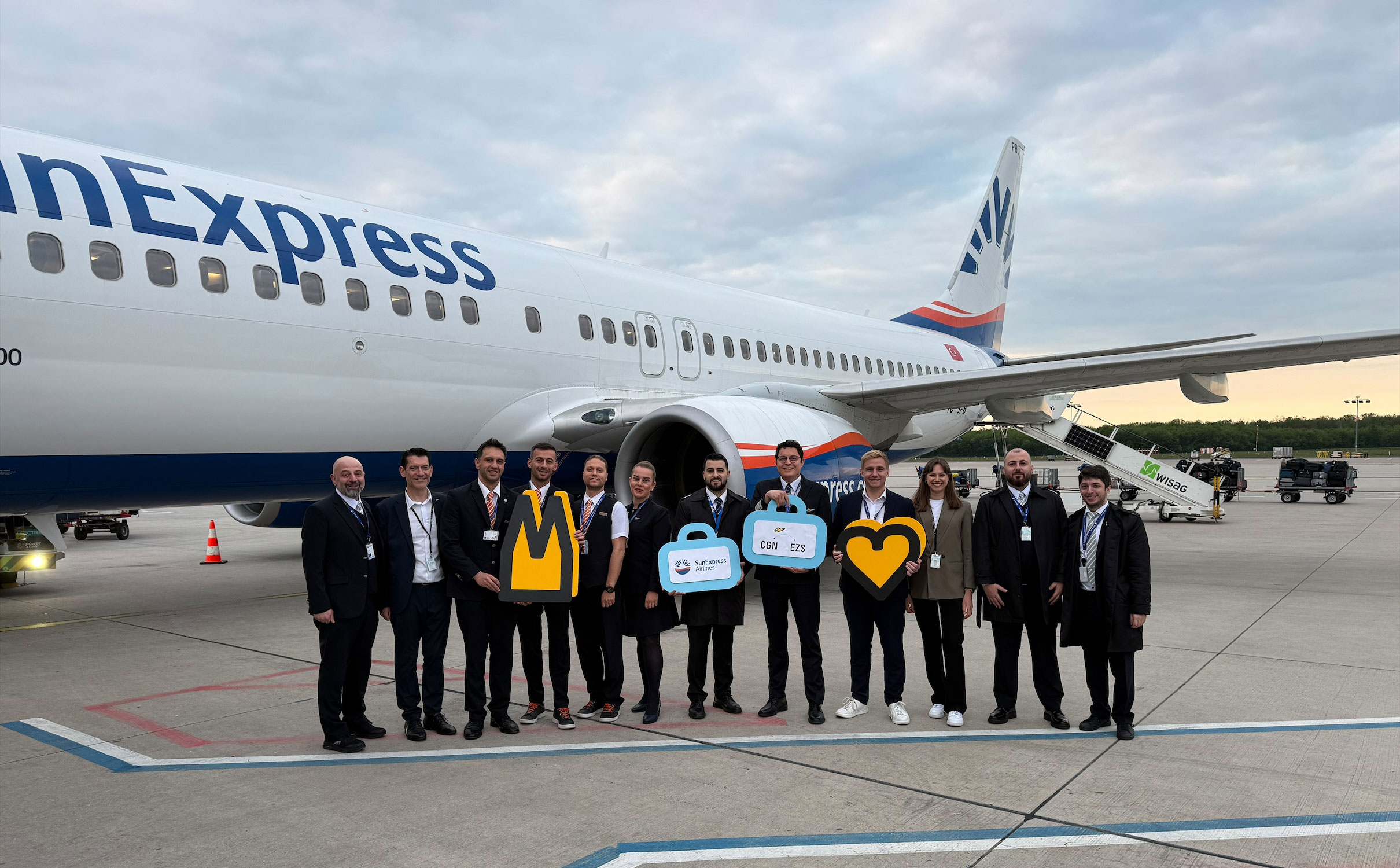 SunExpress, Köln-Bonn’dan Elazığ Uçuşlarına Başladı: Türkiye Ağı Genişliyor